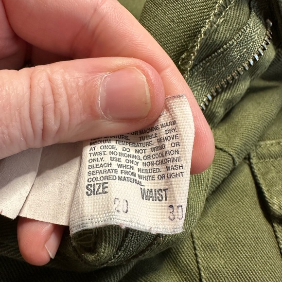 VTG Boy Scouts of America Uniform Pants  Green Cargo Shorts BSA - Picture 2 of 10